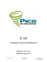 Pico Communications E-14 User manual