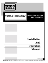 Pico Macom TSMS-2150X-8AUV User manual