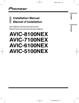 Pioneer AVIC 6100 NEX Owner's manual