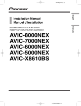 Pioneer AVIC 7000 NEX User manual