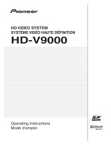 Pioneer HD-V9000 User manual