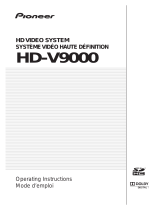 Pioneer HD-V9000 User manual