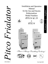 Pitco Frialator RTG14 User manual