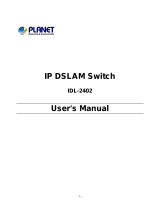 Planet IDL-2402 User manual