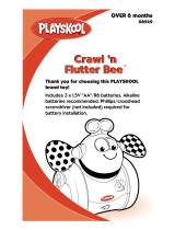 Hasbro CRAWL 'N FLUTTER BEE User manual