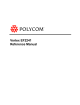 Polycom Vortex EF2241 User manual
