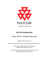 Polycom Waterskis RS-232 User manual