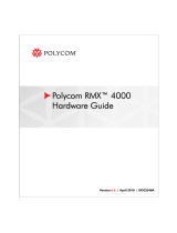 Polycom RealPresence RMX 4000 User manual