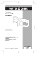 Porter-Cable PC1800FL User manual