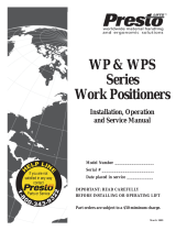 Presto Work Positioners WPS User manual