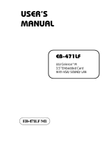 Pro-Tech Celeron EB-471LF M1 User manual