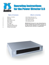 PS Audio PD 3.5 User manual