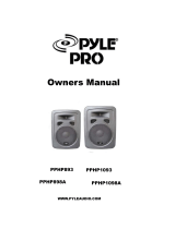 PYLE Audio PPHP893 User manual