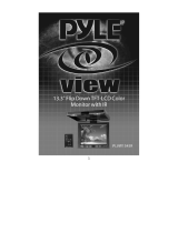 PYLE Audio PLVW1345R User manual