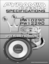 Pyramid Car Audio PW12290 User manual