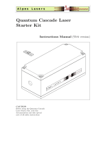 Quantum Instruments Cascade Laser Starter Kit User manual