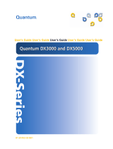 Quantum DX5000 User manual