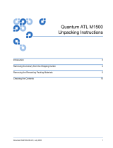 Quantum M1800 User manual