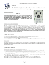 R & M Int'l. CGC-1e User manual