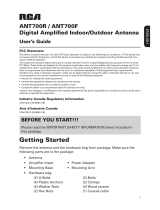RCA ANT700R User manual