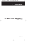 RCA JOYTECHTM AV CONTROL CENTER 2 User manual