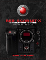 RED Scarlet-X User manual