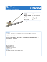 Reliable XD-510L User manual