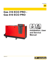 REMEHA Gas 310 ECO PRO-355 Installation User and Service Manual