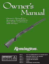 Remington's Rifle/Shotgun SPR 94 User manual