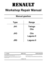 Renault Clio Laguna II User manual