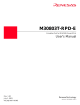 Renesas M16C/80 User manual