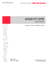 Renesas M32C/87 User manual
