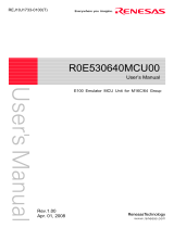Renesas R0E530640MCU00 User manual