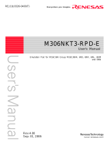Renesas M306NKT3 User manual
