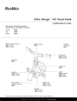 ResMed Ultra Mirage NV Nasal Mask User manual