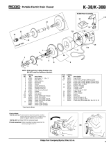RIDGID K-38 User manual