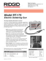 RIDGID RT-175 196 User manual