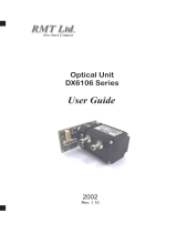 RMT Robotics DX6106 User manual