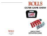 Rolls GS76R User manual