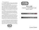 Rolls RPL108 User manual