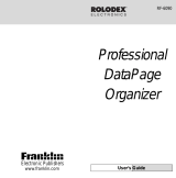 Rolodex RF-6090 User manual