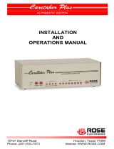Rose electronic Caretaker Plus CTP-5P/25 User manual
