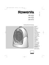 Rowenta GEBRAUCHSANWEISUNG HA 425 User manual