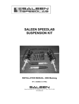 Saleen 10-8002-C11790A User manual