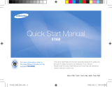Samsung ST550 User manual