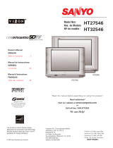Sanyo HT32546 User manual
