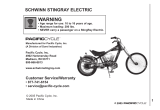 Schwinn SCHWINN STINGRAY ELECTRIC Owner's manual