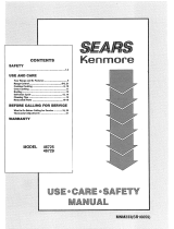 Sears 45520 User manual