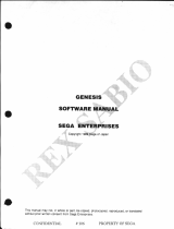 Sega Genesis User manual