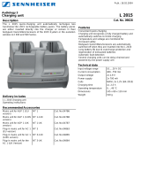 Sennheiser L 2015 User manual